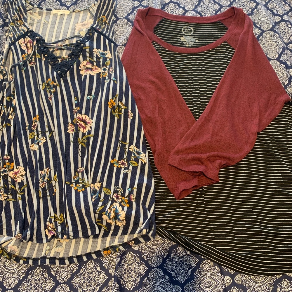 2 shirt lot.